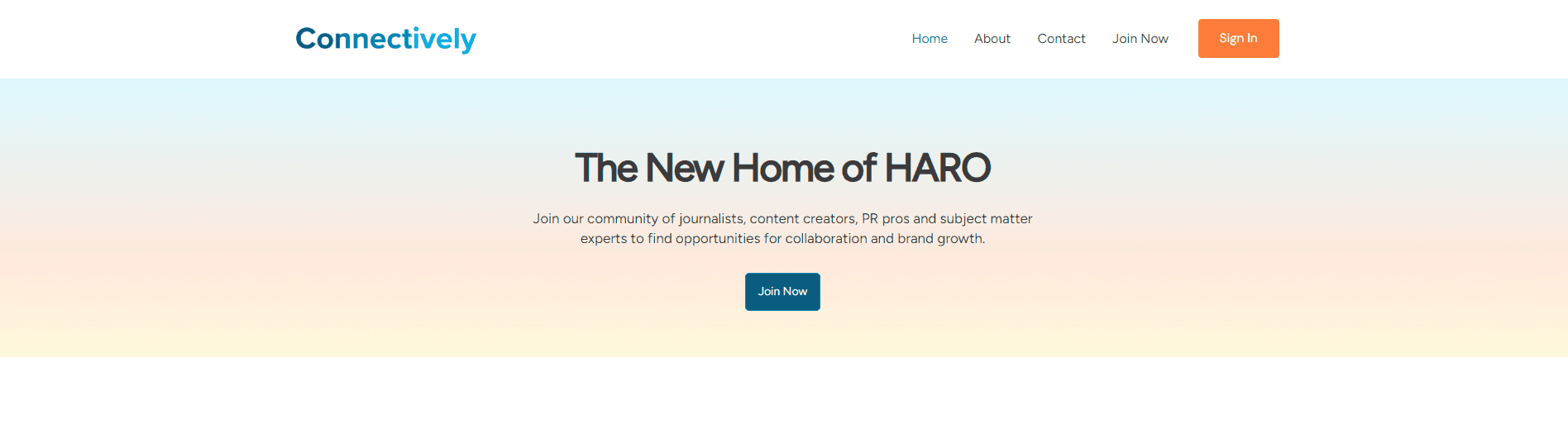 Connectively Home Page